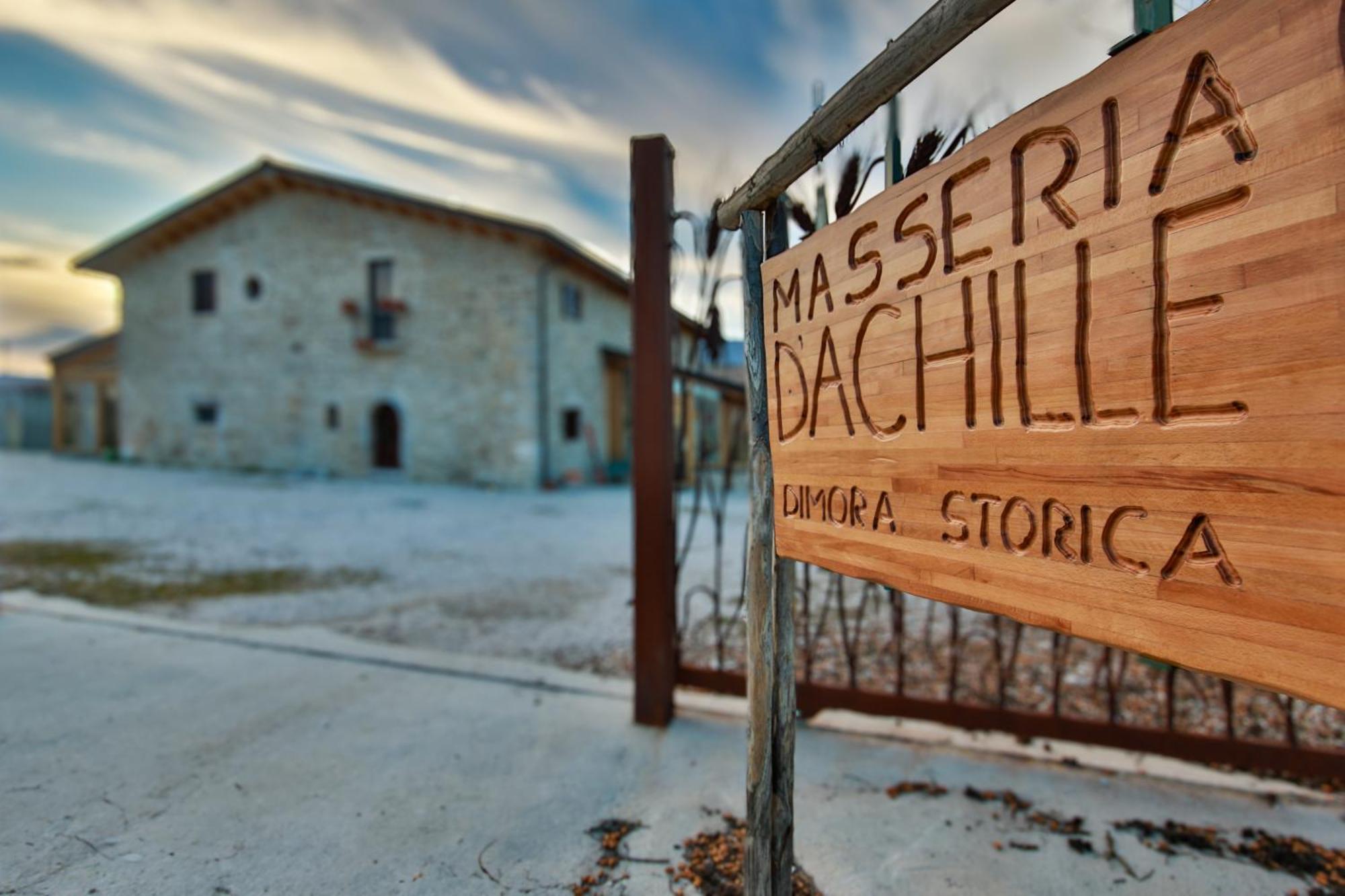 Masseria D'Achille Castel Di Sangro Bagian luar foto